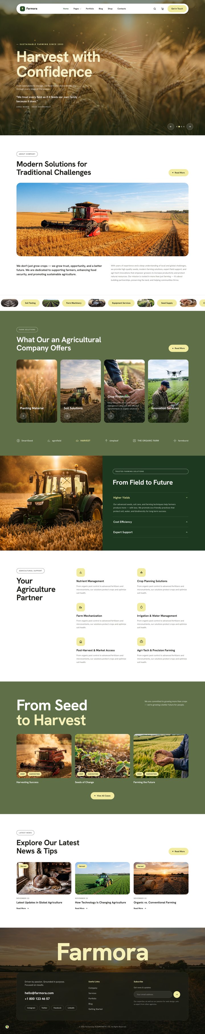 Farmora Green demo
