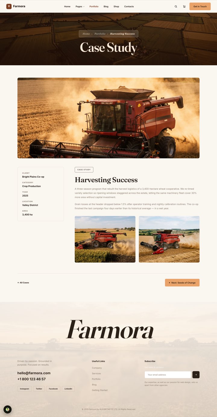 Terra — Case Study page