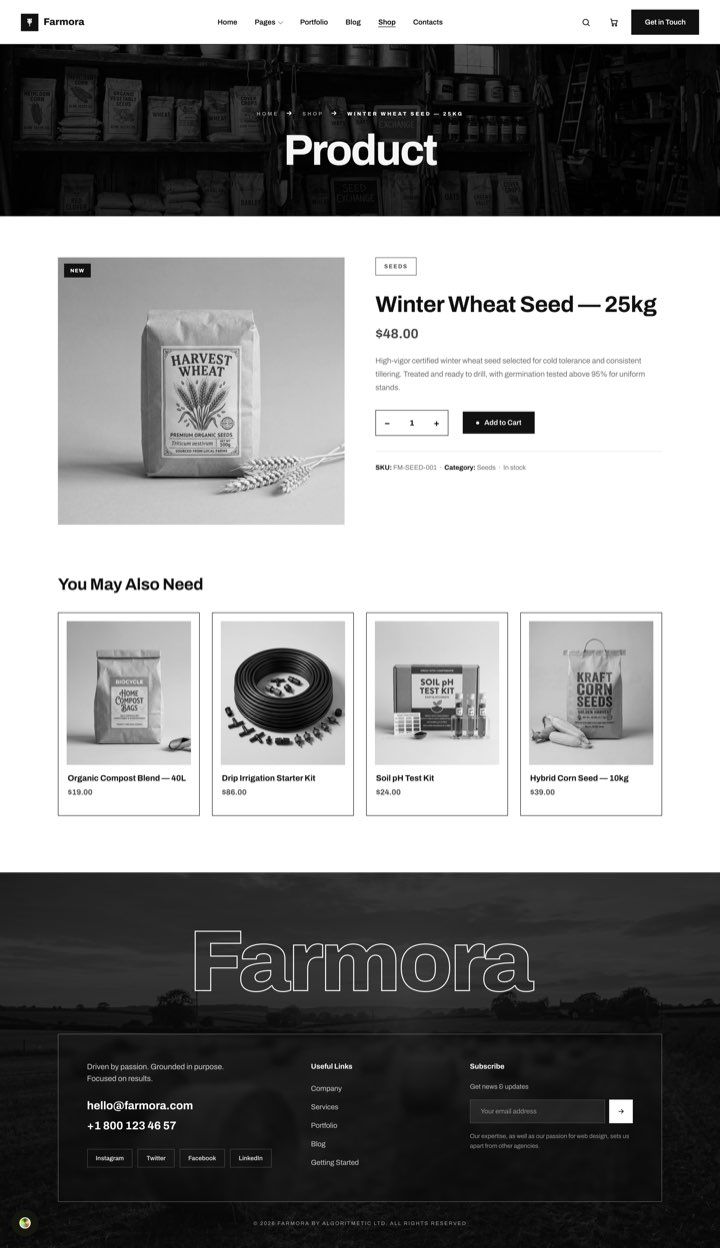 Monoline — Product page