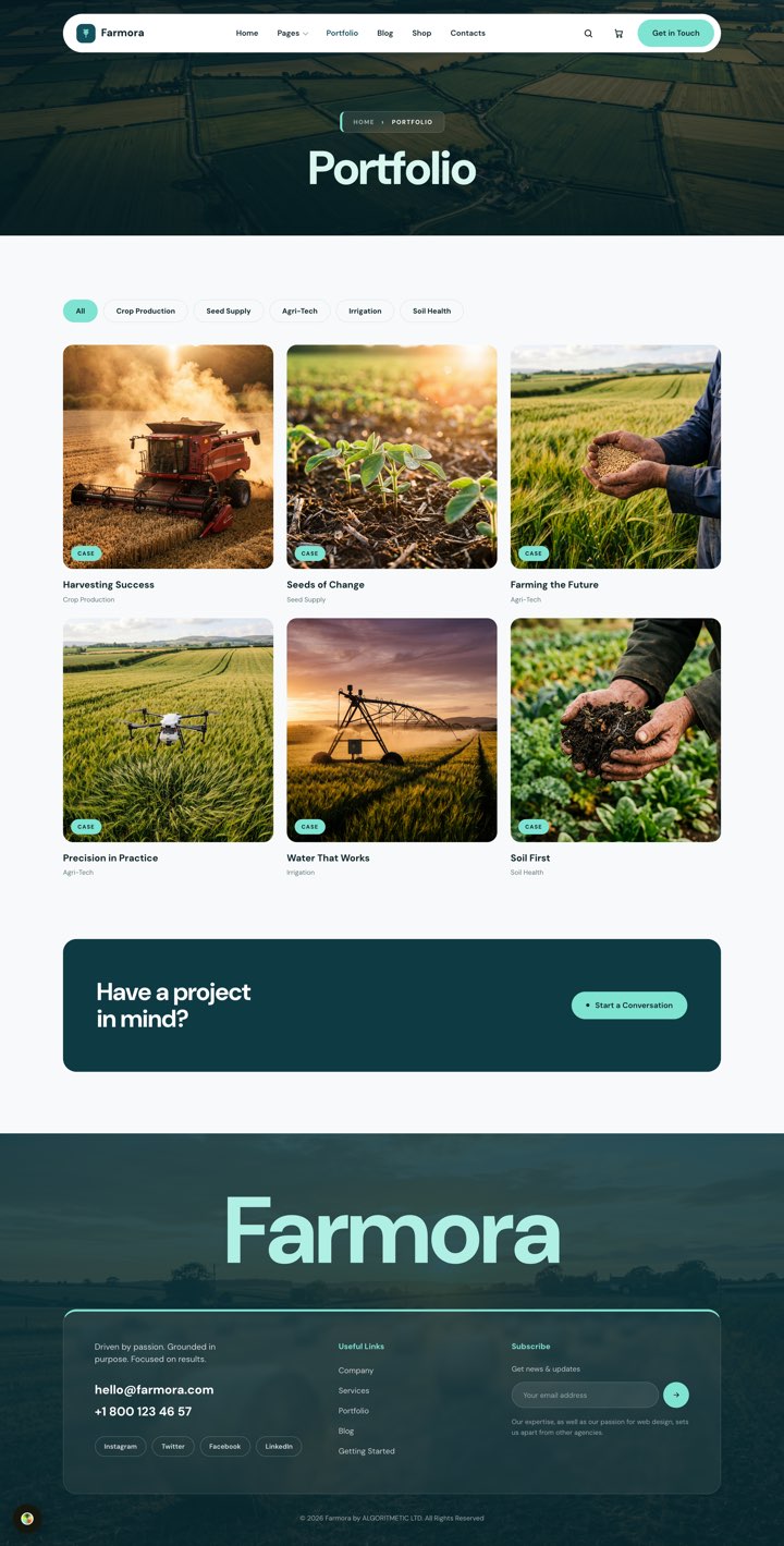 Riverflow — Portfolio page