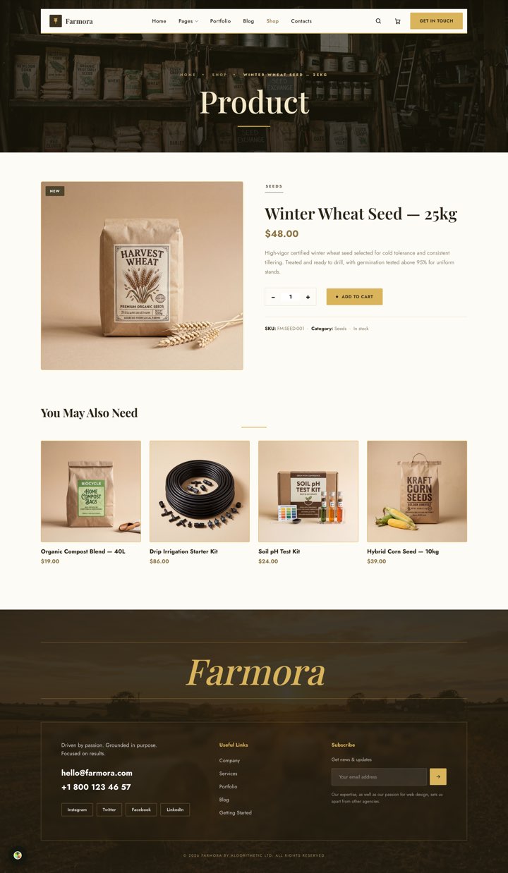 Golden Estate — Product page