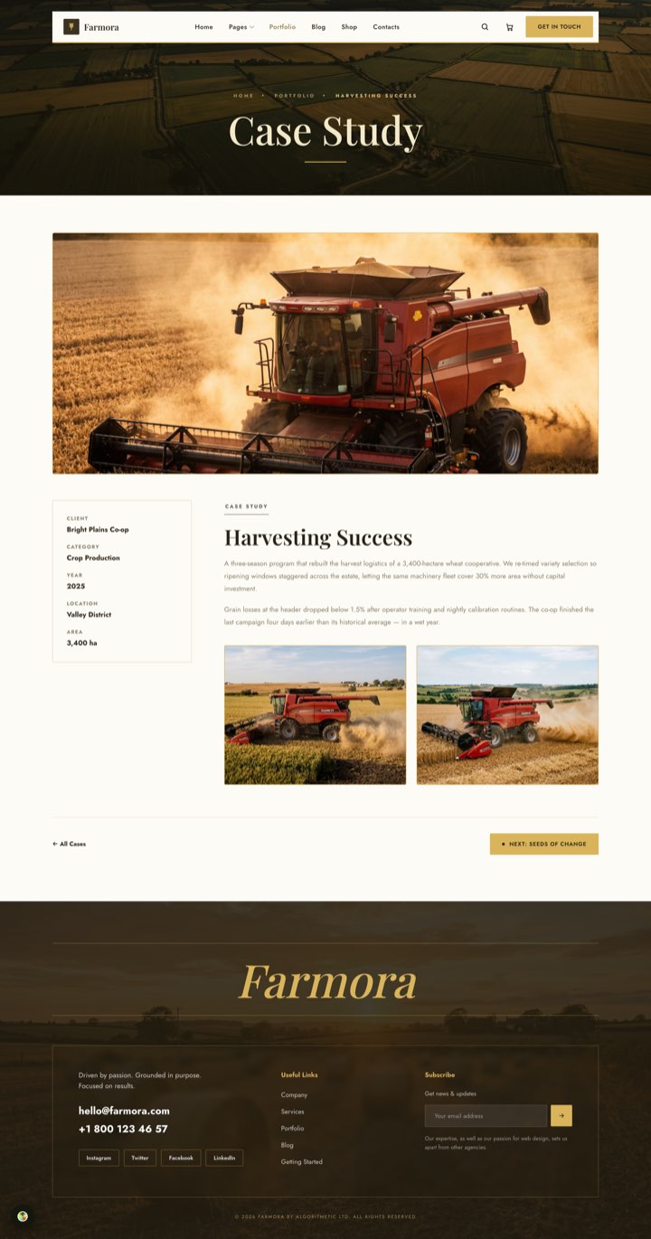 Golden Estate — Case Study page
