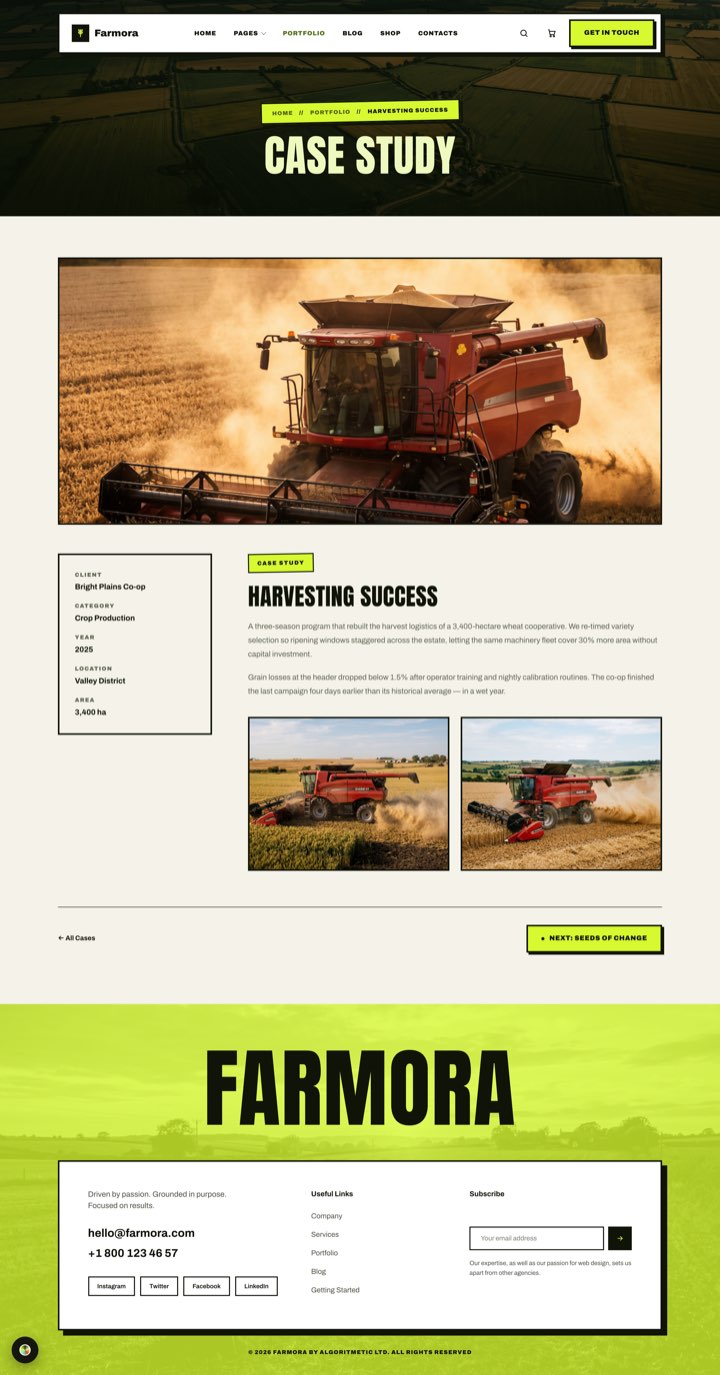 Bold Acre — Case Study page