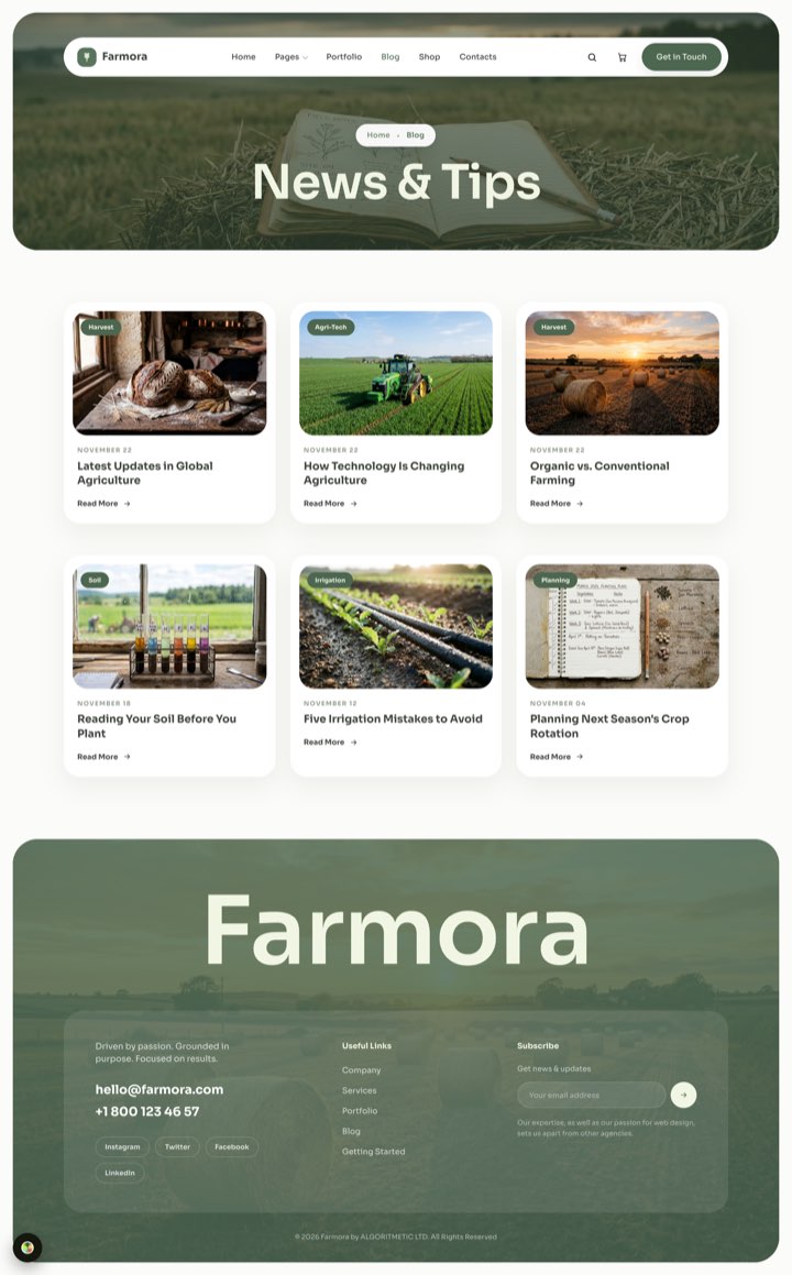 Meadow — Blog page